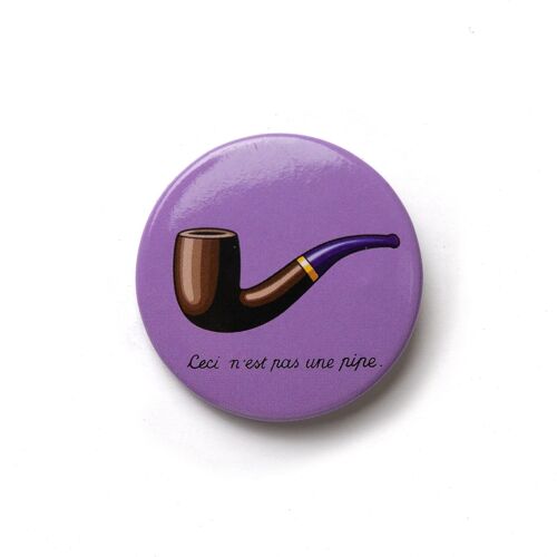 Button - This is not a pipe - 10-pack
