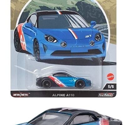 Hot Wheels - Modellauto im Maßstab 1:64 - Alpine A110 - HCK17