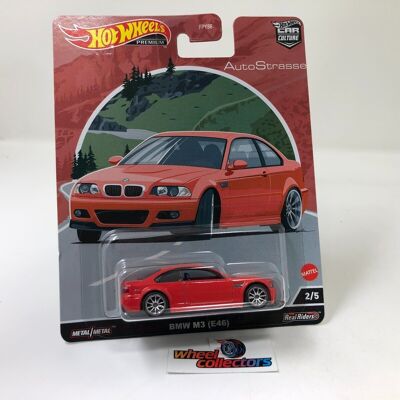 Hot Wheels - Modellino auto in scala 1/64 - BMW M3 E46 - HCK19