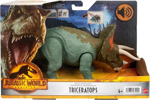 Fisher-Price - JURASSIC WORL - DOMINION - Dinosaure Triceratops - HDX40