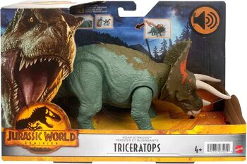 Fisher-Price - JURASSIC WORL - DOMINION - Dinosaure Triceratops - HDX40 1