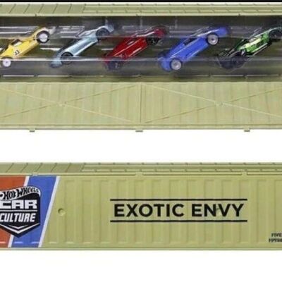 Hot Wheels - Car Culture Mix 4 Playset Premium: Exotic Envy - HFF42