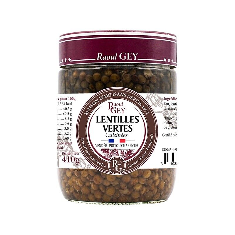 Lenticchie Gers Bio - Raoul Gey - 45cl