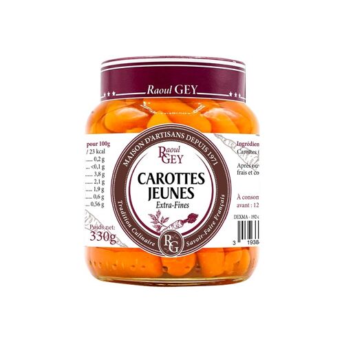 Carottes Nouvelles - Raoul Gey - 37cl