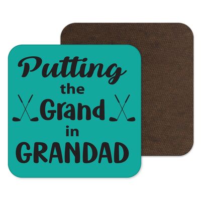 Einsetzen des Grand In Grandad Untersetzer