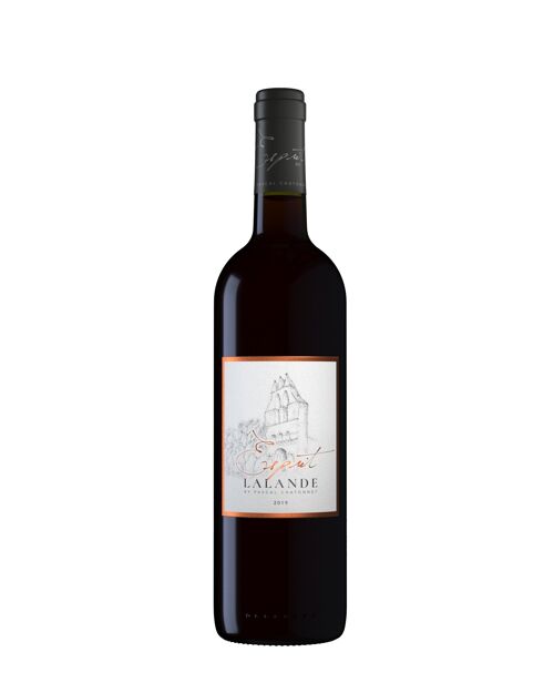 LALANDE-DE-POMEROL - Esprit Lalande 2019 by Pascal Chatonnet (collaboration avec Château Haut Goujon)  75CL