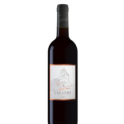 LALANDE-DE-POMEROL - Esprit Lalande 2019 von Pascal Chatonnet (Zusammenarbeit mit Château Haut Goujon) 75CL