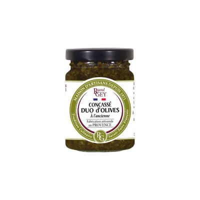 Tapenade Duo Olives Concassees - Raoul Gey - 90g