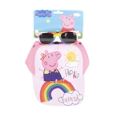 Set de Gorra y Gafas de Sol de Peppa Pig - Niños