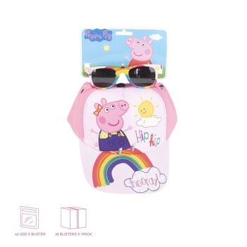 Ensemble chapeau et lunettes de soleil Peppa Pig - Enfants 2