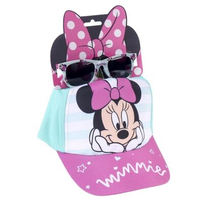 Minnie Mütze und Sonnenbrille im Set – Kinder