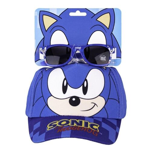 Set de Gorra y Gafas de Sol de Sonic - Niños