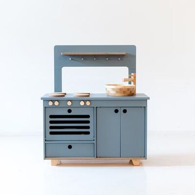 Dusty Blue Play Kitchen