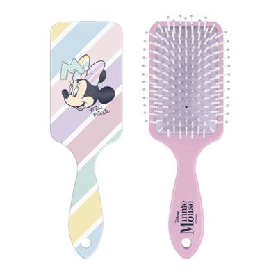 Minnie Mouse Rectangular Hair Brush - Kids - Pink