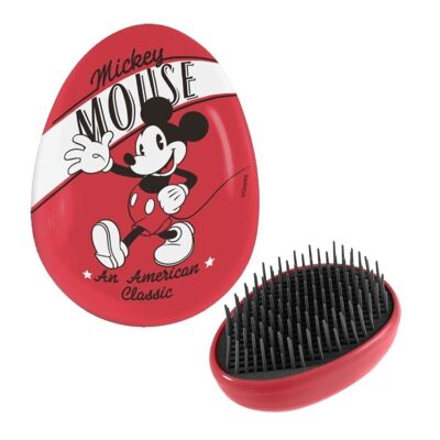 Mickey Detangling Brush - Soft Bristles - Kids - Red