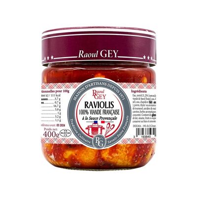 Ravioli mit provenzalischer Sauce - Raoul Gey - 45cl