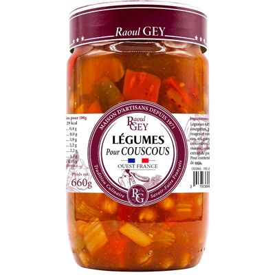 Legumes Couscous - Raoul Gey - 72cl