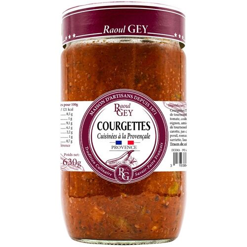 Courgette Provencale - Raoul Gey - 72cl