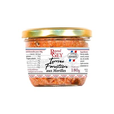 Terrine Forestiere Morille - Raoul Gey - 180g