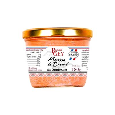 Mousse De Canard - Raoul Gey - 180g