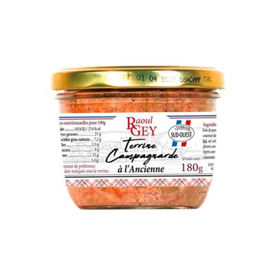 Terrine Campagnarde A L’Ancienne - Raoul Gey - 180g