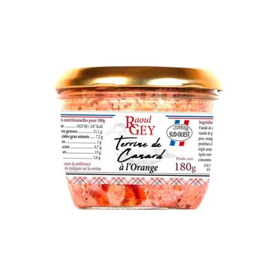 Orangene Ententerrine - Raoul Gey - 180g