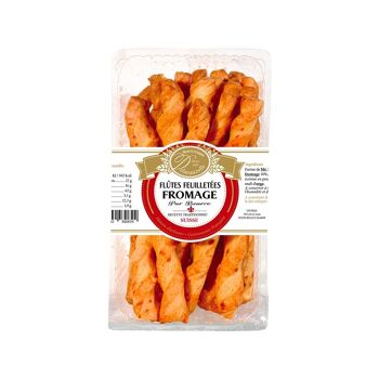 Flûtes Feuilletées au Fromage - Delavauzelle - 125g