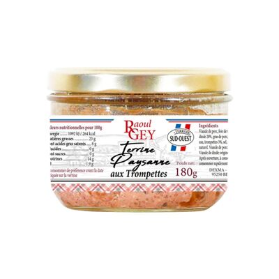 Terrine Paysanne Trompeten - Raoul Gey - 180g