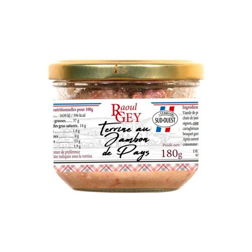 Terrine Au Jambon De Pays - Raoul Gey - 180g