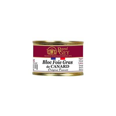 Caja Bloque de Foie Gras de Pato - Raoul Gey - 65g