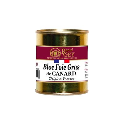 Box Blocco Foie Gras D'Anatra - Raoul Gey - 130g