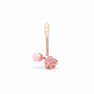 Pink Cherry Blossom Earring Jacket Blossom