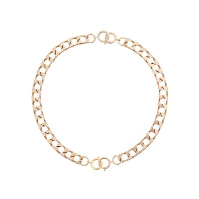 collier Hero(2 bracelets)- or pale