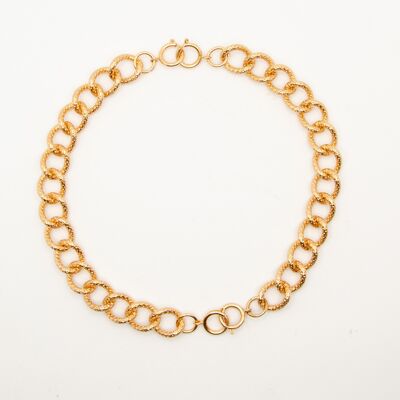 Magic Mermaid choker necklace (2 bracelets) - rose gold