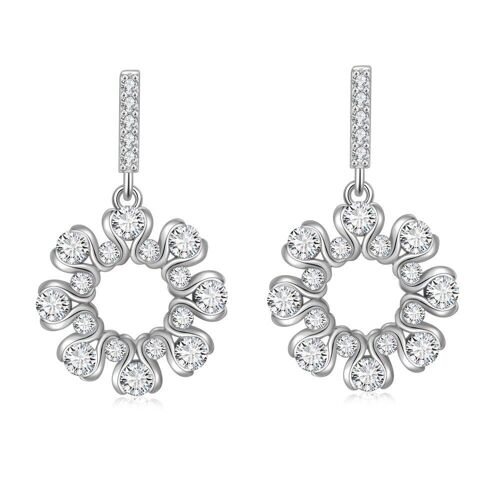 Lilia Openwork Drop Earrings