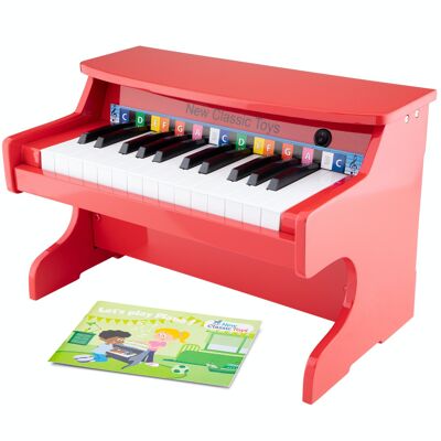 New Classic Toys E-Piano - Rot - 25 Tasten