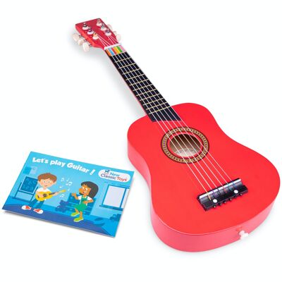 New Classic Toys Gitarre - DeLuxe - Rot