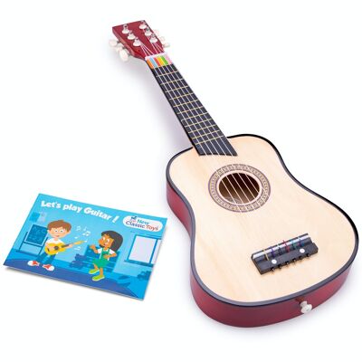 New Classic Toys Gitarre - DeLuxe - Natur