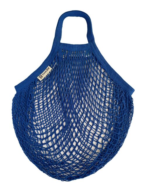 Short Handle String Bag - Bright Blue