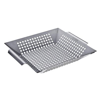 S Grillwok Edelstahl, 30,5 x 30,5