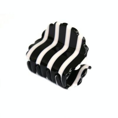 Petit zebra hair clip