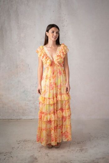 Robe de lune jaune 1