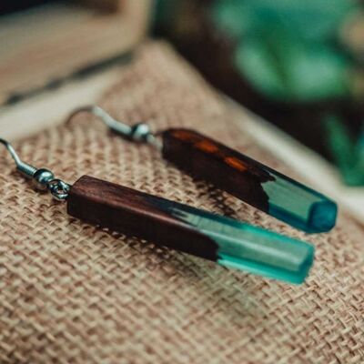 Lovewood wood earrings