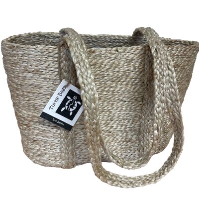 Long Handle Jute Basket