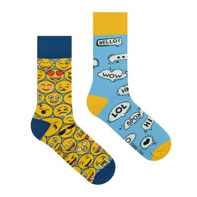 Lässige Socken - Emoji