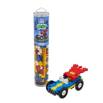 Tube Voiture de 200 pièces - jeu de construction enfant - PLUS PLUS 4