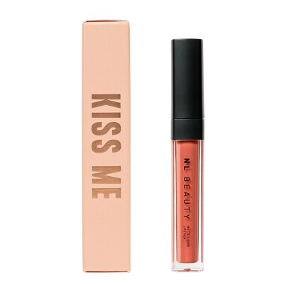 Langanhaltender, matter, flüssiger Lippenstift, NUDE, NLBeauty™ - KISS ME