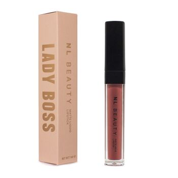 Rouge à lèvres liquide mat longue tenue, NUDE, NLBeauty™ - LADY BOSS 4