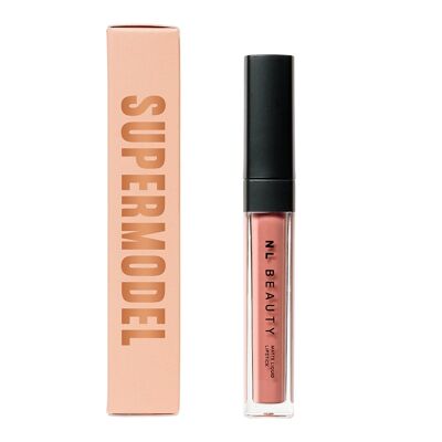 Long-Lasting Matte Liquid Lipstick, NUDE, NLBeauty™ - SUPERMODEL