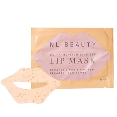 Hydrating Gel Mask for Lips with 4 Active Ingredients, NL Beauty, GEL MASK, NLBeauty™